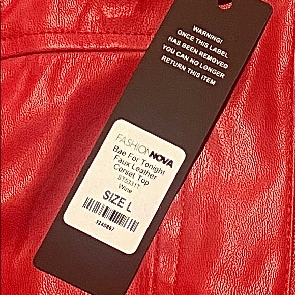 Fashion Nova Corset Top - Picture 4 of 4